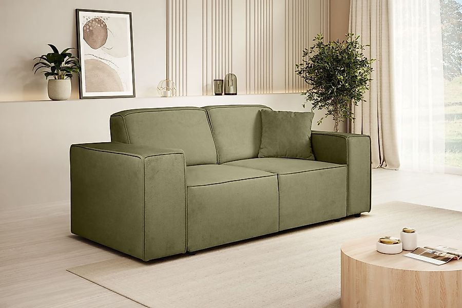 Beautysofa Sofa PEDRO II, 2-Sitzer, ohne günstig online kaufen