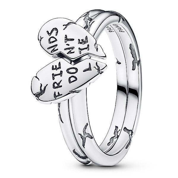 Pandora Silberring Damen-Stranger Things Freunde Lügen günstig online kaufen