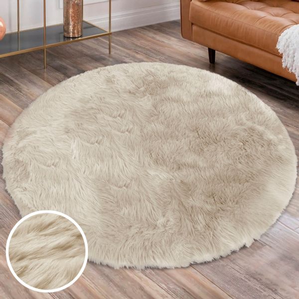 my home Hochflor-Teppich Valeria Fellteppich kuschelig, günstig online kaufen