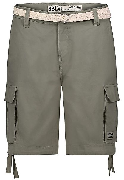 SUBLEVEL Bermudas Damen Shorts Cargobermuda mit Gürtel 5 Pocket, Sommerhose günstig online kaufen