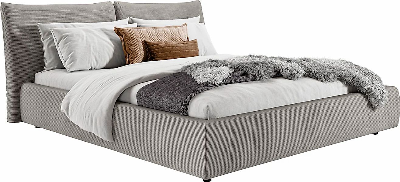 PLACES OF STYLE Polsterbett "Priora in 4 Breiten bis 200cm" auch in NaturLE günstig online kaufen