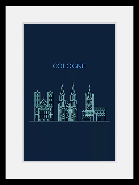 queence Bild »Cologne Sightseeing«, Städte-Stadt-Deutschland-Kirche-Gebäude günstig online kaufen