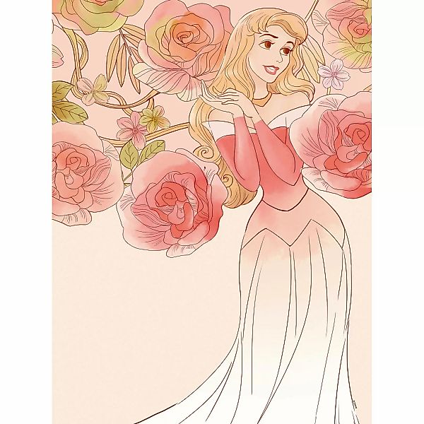 Komar Wandbild Sleeping Beauty Roses 30 x 40 cm günstig online kaufen