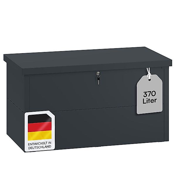 STEELSØN Auflagenbox Icarus, Gartenbox 370 l, günstig online kaufen