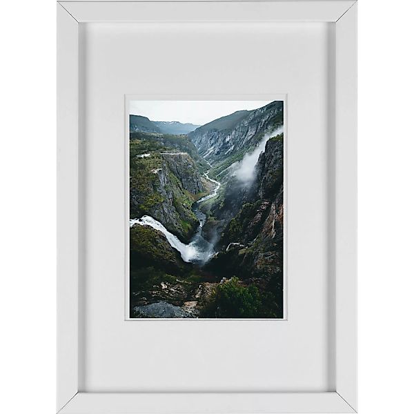 MDF-Bilderrahmen Breit Weiß 21 cm x 29,7 cm günstig online kaufen