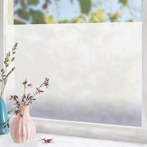 Fensterfolie Dip-Dye Pastell graues Violett günstig online kaufen