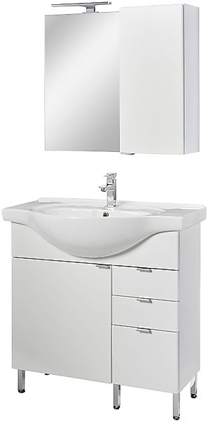 welltime Badmöbel-Set Granada Waschplatz 80, (Set, günstig online kaufen