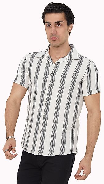 Megaman Jeans Kurzarmhemd Herren Kurzarm-Hemd Sommer günstig online kaufen