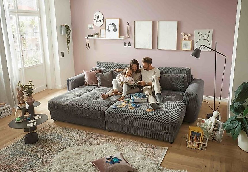 ED EXCITING DESIGN Big-Sofa Barura, mit günstig online kaufen