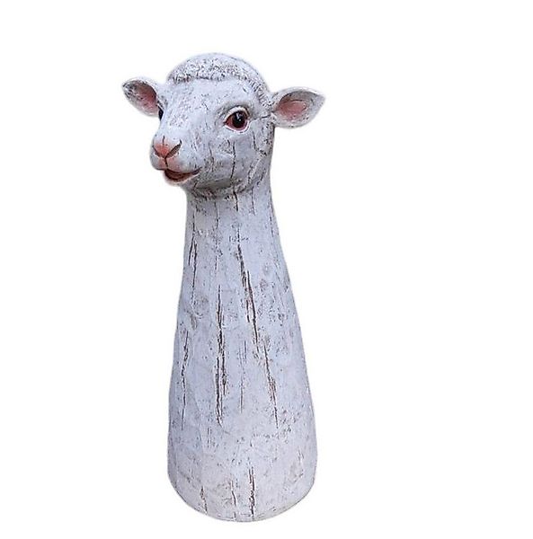 Deko-Impression Dekofigur Pfahlhocker Zaunfigur Tischhocker Zaunhocker Scha günstig online kaufen