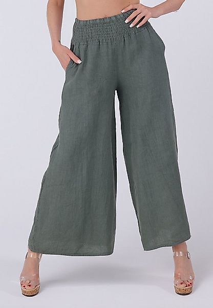 YC Fashion & Style Leinenhose mit hohem Smokbund – bequem & stylisch aus Le günstig online kaufen