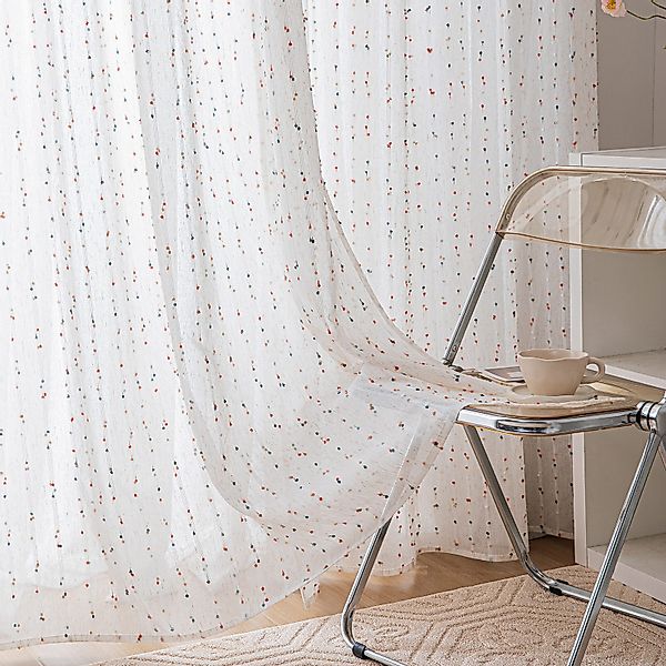 BTTO V&G Gardine Voile Gardinen Bunte günstig online kaufen