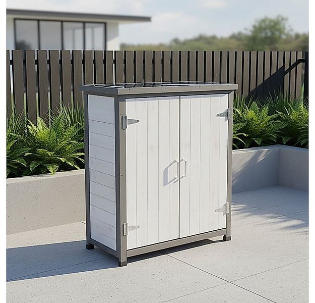 Mucola Garten-Geräteschrank Geräteschrank Gartenschuppen Gartenschrank Aufb günstig online kaufen