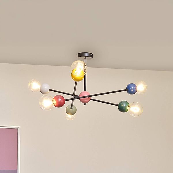 OSRAM Deckenlampe Decor Bubble, 6-fl., Stahl, bunt, E27 günstig online kaufen