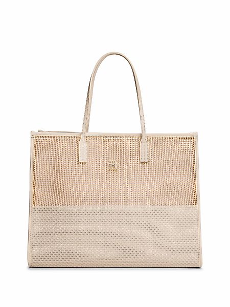 Tommy Hilfiger Tragetasche "TH CITY SUMMER TOTE WOVEN", Damen Umhängetasche günstig online kaufen