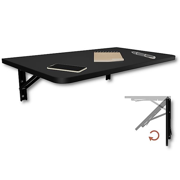 KDR Produktgestaltung Klapptisch 70x40 Wandklapptisch Esstisch günstig online kaufen