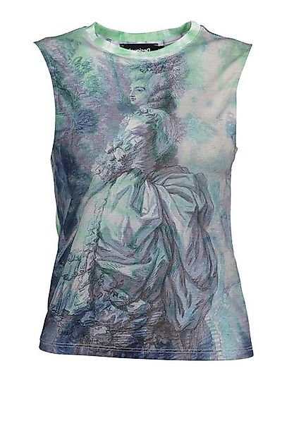 Desigual T-Shirt Stylisches Damen-Tanktop: Blau, Rundhalsausschnitt günstig online kaufen