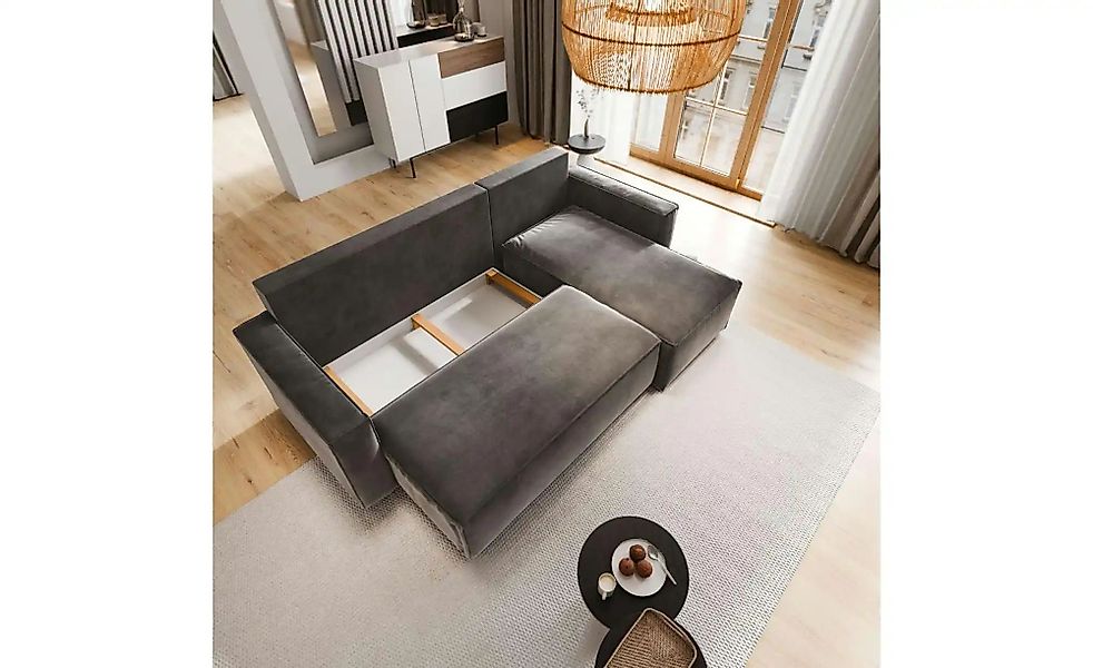 MASSENO Ecksofa mit Schlaffunktion Siles ¦ braun ¦ Maße (cm): B: 230 H: 85 günstig online kaufen