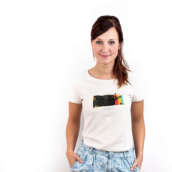 Ins Gelb - Printshirt Frauen Bio & Fair günstig online kaufen
