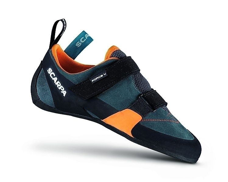 Scarpa FORCE V Herren Kletterschuh blau/orange günstig online kaufen