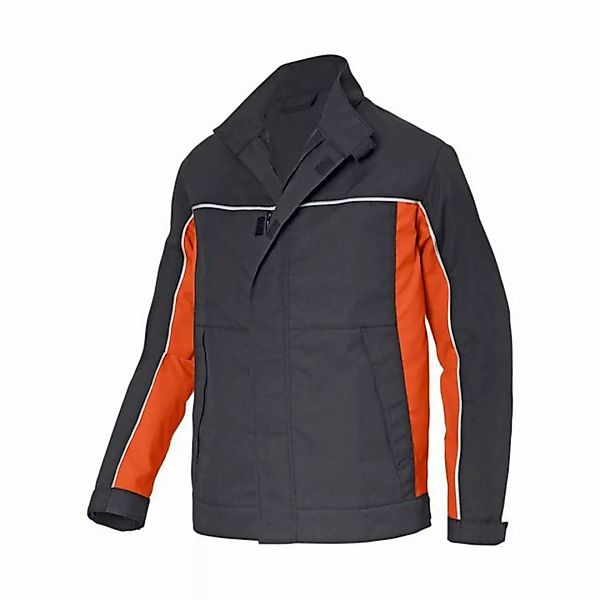Kübler Pilotenjacke Kübler Kermel Top Jacke PSA 3 dunkelgrau/orange günstig online kaufen
