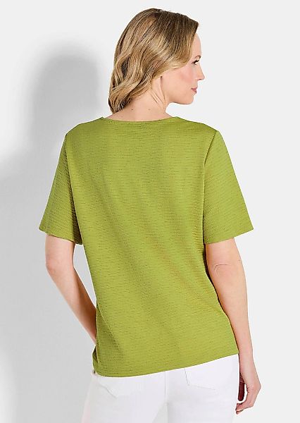 GOLDNER Kurzarmshirt "Jersey-Shirt mit U-Boot-Ausschnitt" günstig online kaufen