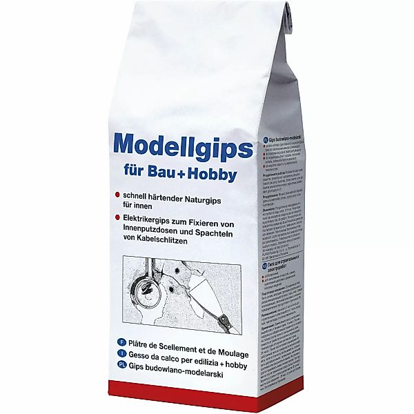 Decotric Modellgips für Bau + Hobby 1,5 kg günstig online kaufen