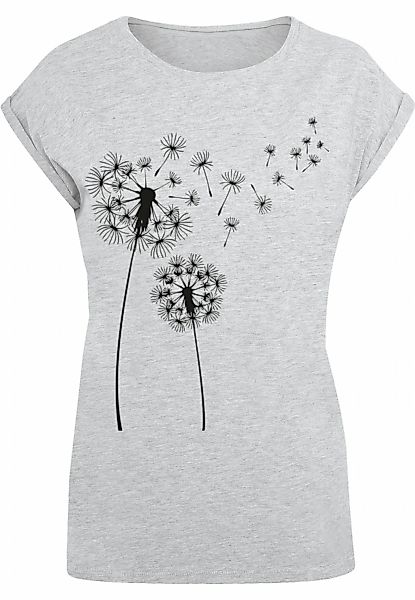 CLOUD 5IVE T-Shirt "CLOUD 5IVE Ladies 77 Pusteblume Grey Tee" 1 Stk. günstig online kaufen