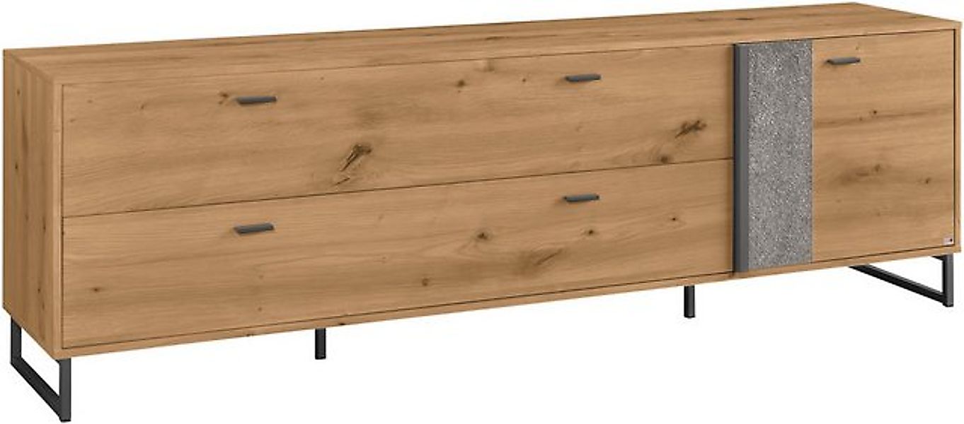 set one by Musterring TV-Schrank Deltona inkl. LED-Beleuchtung, Metallkufe, günstig online kaufen