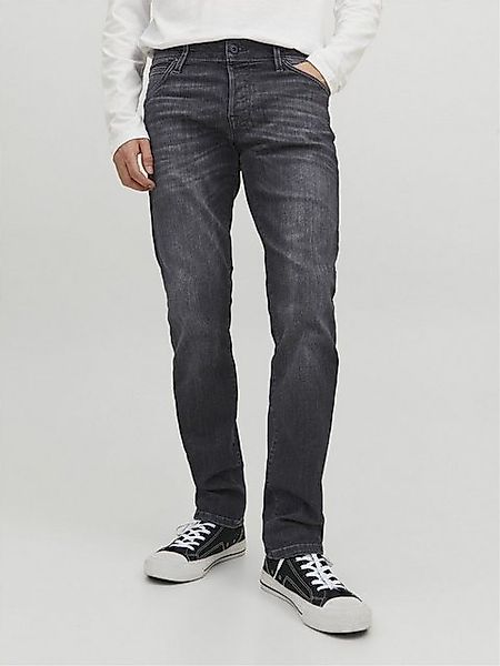 Jack & Jones Slim-fit-Jeans Jeans Slim Fit Stretch JJIGLENN 5997 in Schwarz günstig online kaufen