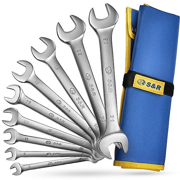S&R Gabel- und Ringschlüssel Doppel-Maulschlüssel Satz günstig online kaufen