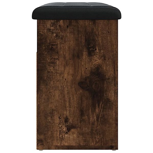 vidaXL Sitzbank Schuhbank Räuchereiche 62x32x50 cm günstig online kaufen