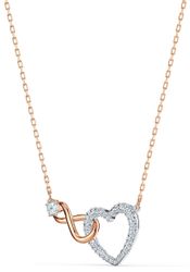 Swarovski Kette mit Anhänger Unendlichkeitsschleife/Herz, mit günstig online kaufen