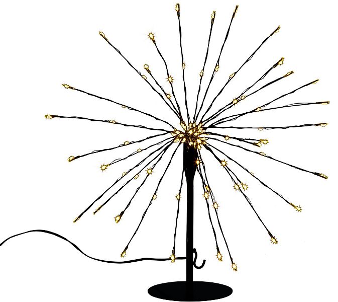 Northpoint LED-Lichterkette Eiskristallleuchte 90 LEDs Ø50cm für Innen und günstig online kaufen