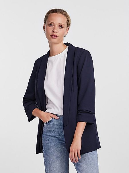 pieces Blusenblazer PCBOSELLA 3/4 BLAZER NOOS Materialmix, regular fit günstig online kaufen