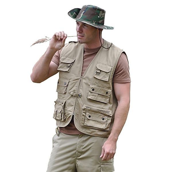 Mil-Tec Jagdweste Militär Jagd- und Anglerweste günstig online kaufen