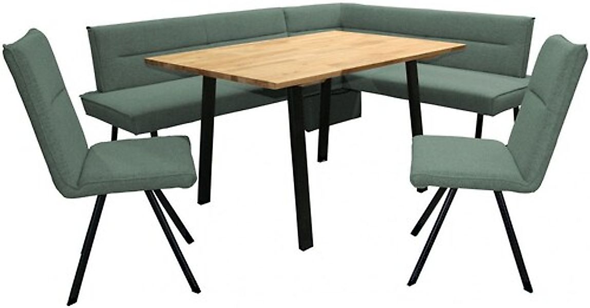 Home affaire Eckbankgruppe »Sava« Set, 4 Stk. tlg. Eckbank mit Wellenfederu günstig online kaufen