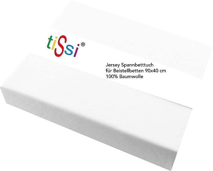 tiSsi® Spannbettlaken Jersey Sophie, Jersey, Gummizug: günstig online kaufen