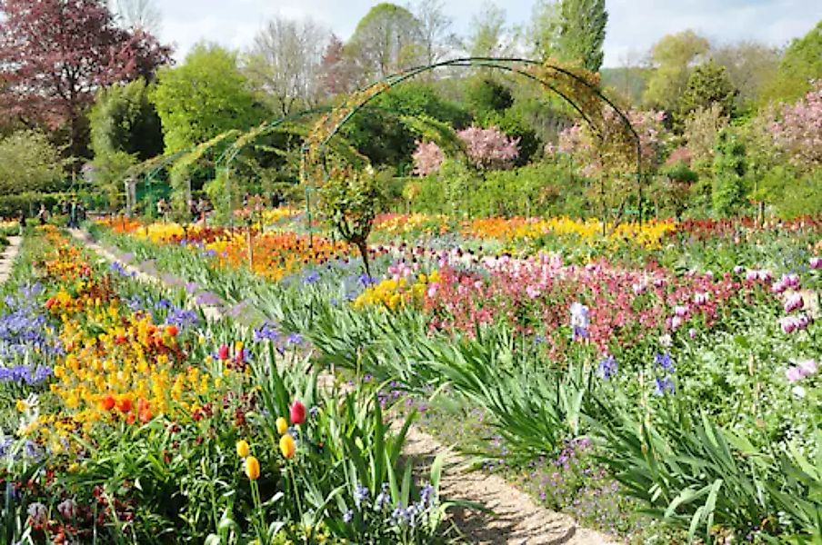 Papermoon Fototapete »Monets Garten« günstig online kaufen