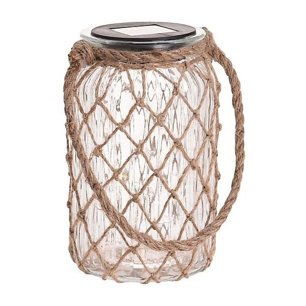 Home4Living Tischleuchte Solarlampe Dekoglas Terrassenleuchte Tischdeko günstig online kaufen