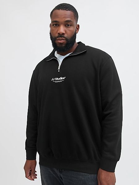 Jack & Jones PlusSize Sweatshirt "JJESOHO SWEAT QUARTER ZIP HN NOOS PLS" günstig online kaufen