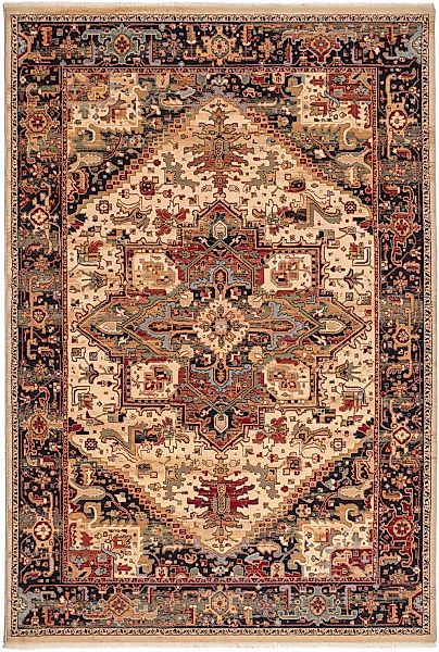 THEKO Wollteppich »Saharna 2886« rechteckig 10 mm Höhe reine Wolle, Orient- günstig online kaufen