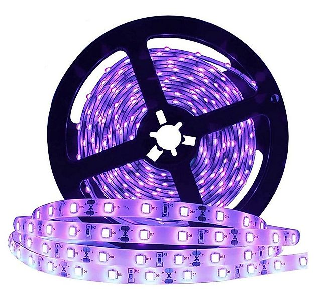 Rosnek LED-Streifen LED-UV-Schwarzlicht-Streifen, 5M/12M,Flexible, Party Cl günstig online kaufen