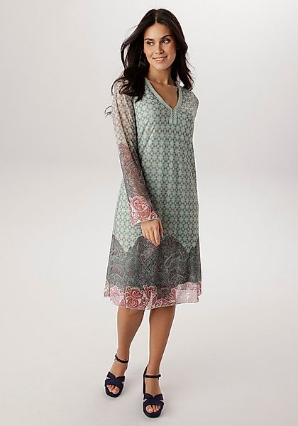 Aniston SELECTED Meshkleid in Mesh-Qualiät und im angesagten Mustermix - NE günstig online kaufen