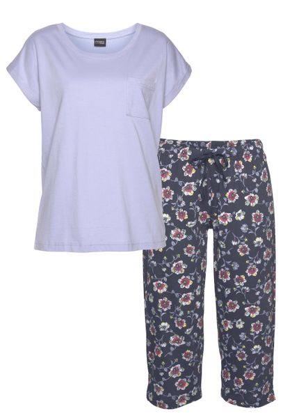 Vivance Dreams Capri-Pyjama (2 tlg) mit günstig online kaufen