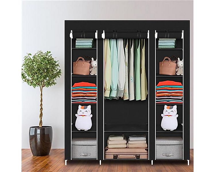 XDeer Kleiderschrank Portable Kleiderschrank mit Non-Woven-Gewebe Stoffschr günstig online kaufen