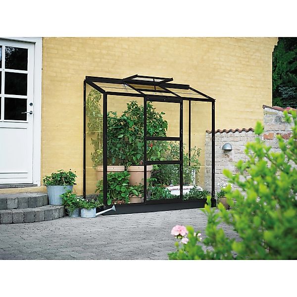 Halls Gewächshaus Altan 3 Schwarz 1,3 m² günstig online kaufen