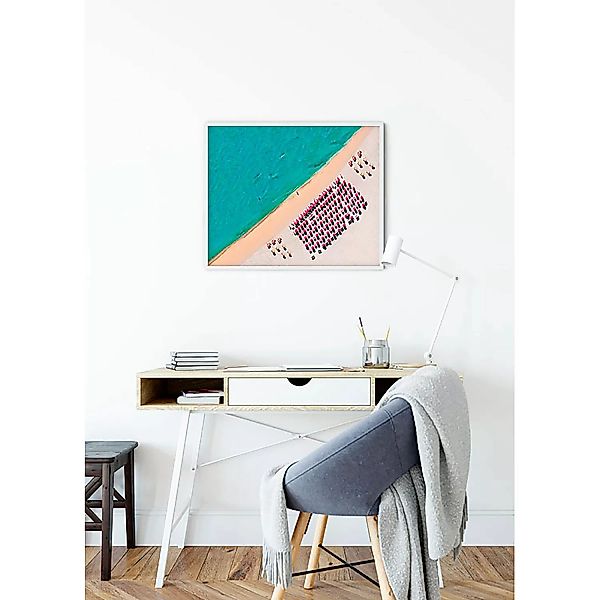KOMAR Wandbild - South Beach - Größe: 70 x 50 cm mehrfarbig Gr. one size günstig online kaufen