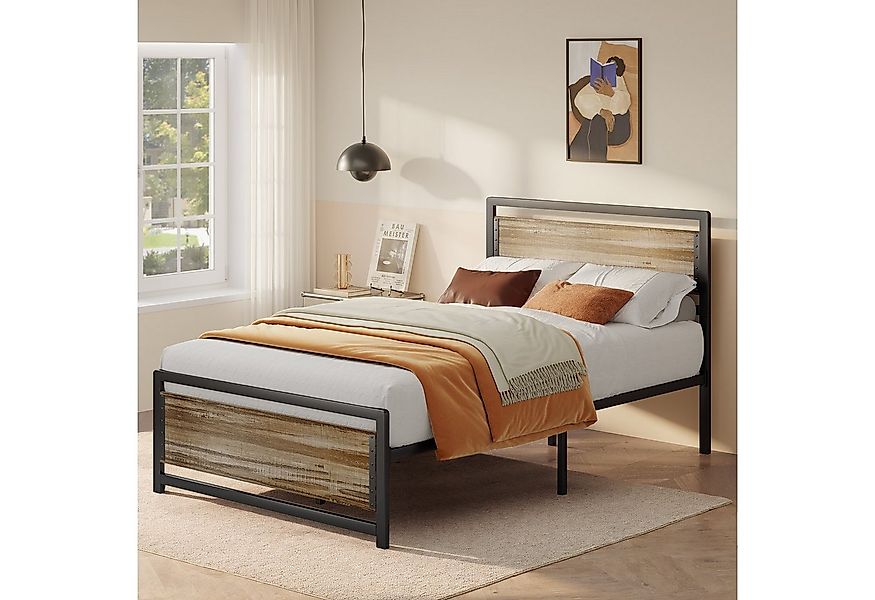 Bealife Bettgestell mit Metall Kopfteil, 90 x 200 cm,120 x 200 cm günstig online kaufen