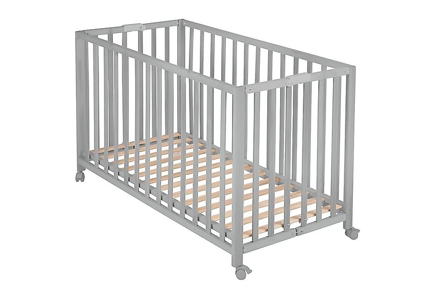 roba® Kinderbett Fold Up, Platzsparendes Gitterbett, höhenverstellbar inkl. günstig online kaufen